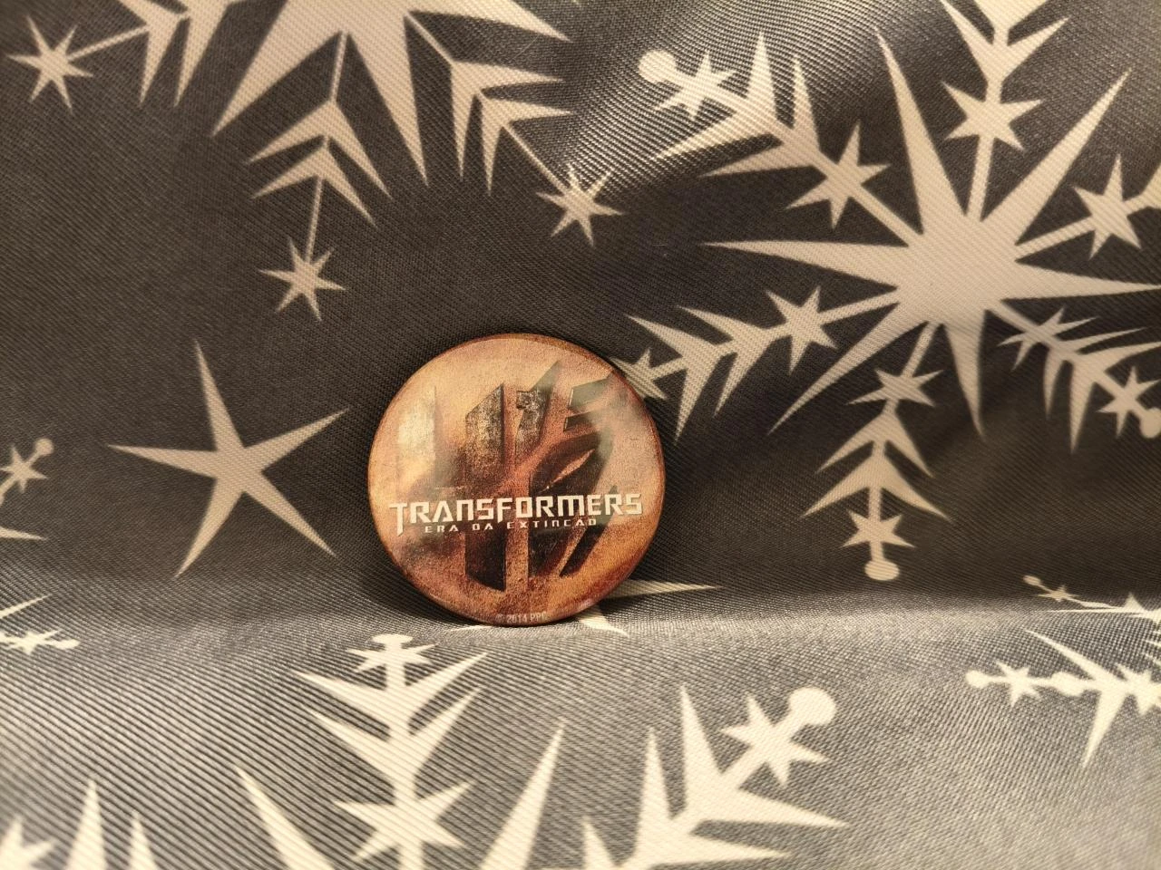 Pin Exclusivo: "Transformers – Era Da Extinção" 🤖